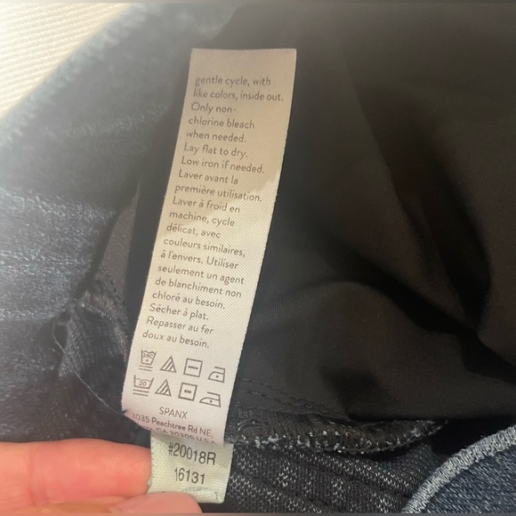 🍂 SPANX Dark Blue Jean-ish Ankle Leggings - Picture 7 of 8